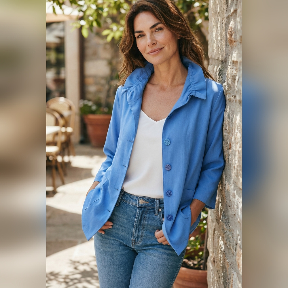 Women's Periwinkle Blue Lightweight Jacket